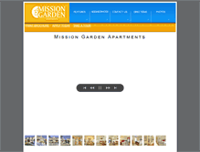 Tablet Screenshot of missiongardenapartments.com